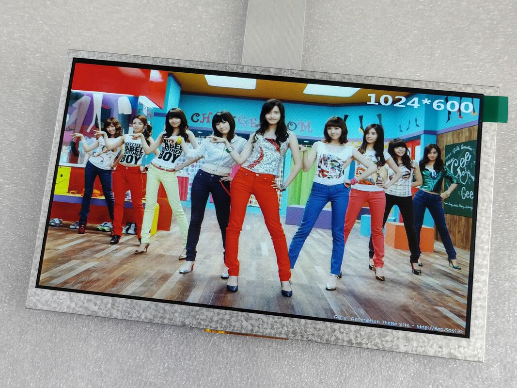 50 Pin RGB Interface TFT Capacitive Touchscreen 7 Inch LCD Touch Display 1024x600