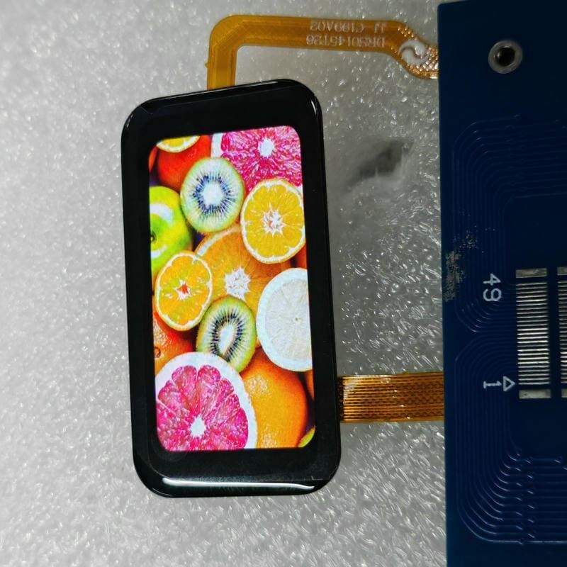 600 cd/m2 170x320 Bar Type Display 1.45 Inch SPI TFT LCD Display For Industrial Applications