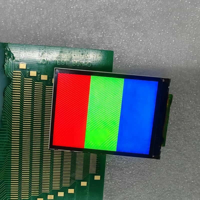 2 Inch Custom TFT Display 500 cd/m2 240x320 IPS TFT Capacitive Touchscreen For Industrial Applications