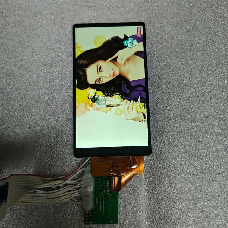 1080x1920 TFT LCD Display Panel 5.0 Inch LCD HD Screen 450 cd/m2 For High Definition Viewing