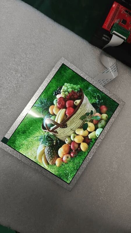 768x1024 TFT LCD Screen Module 8 Inch LCD Screen 250 cd/m2 With SPI MIPI Interface
