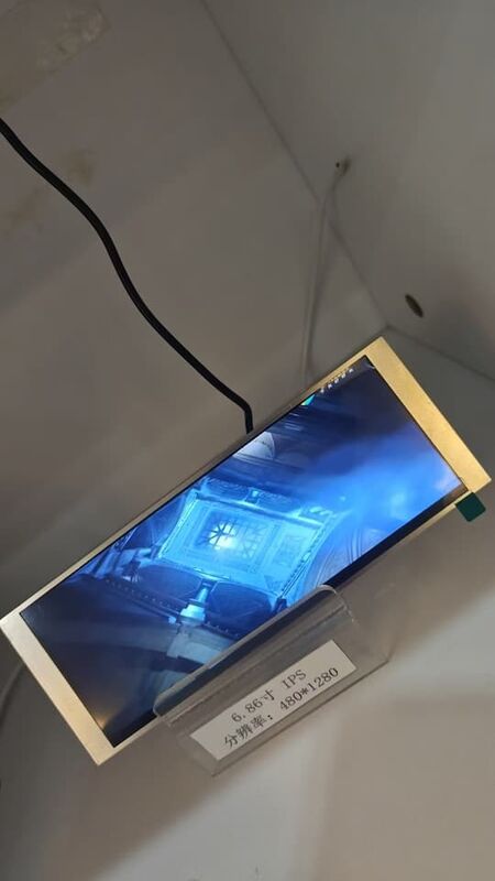 6.86 Inch TFT LCD Display 480x1280 Touch Display Panels 250 cd/m2 For Embedded Systems