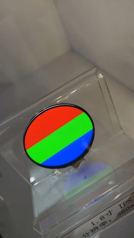 1.8 Inch LCD TFT Screen 16.7 Million Colors Circle LCD Display 360x360 Resolution