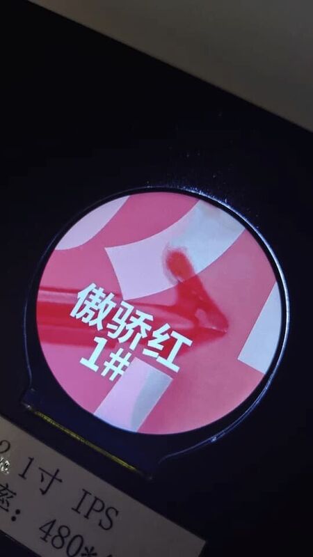 480x480 LCD TFT Screen 16.7M Colors Circle LCD Screen 2.1 Inch For Portable Devices