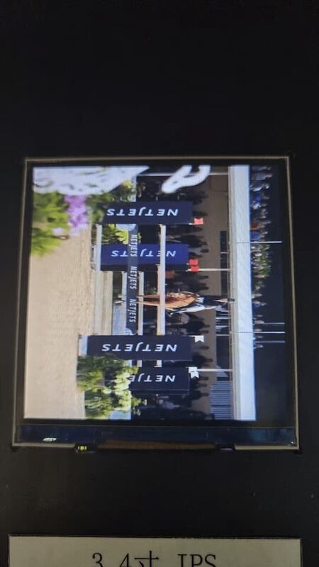 350 cd/m2 TFT LCD Display Module 3.4 Inch RGB TFT Display 800x800