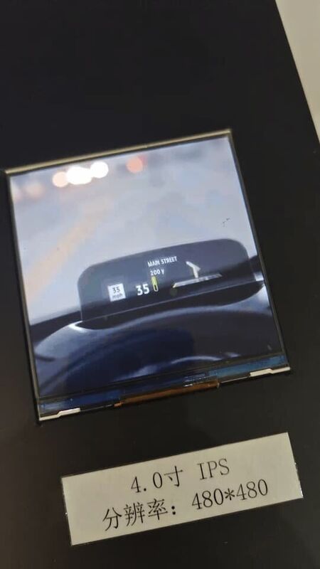 400x960 Industrial Display Screen 350 cd/m2 4 Inch TFT Display With IPS Full Viewing Angle