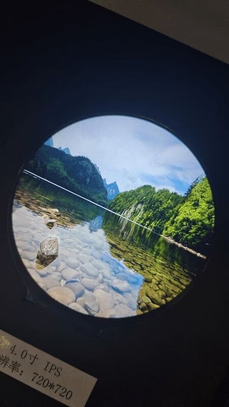 350 cd/m2 Industrial Touch Screen Display High Contrast 4 Inch TFT Screen 720x720 For Harsh Environments