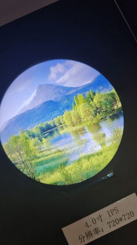350 cd/m2 Industrial Touch Screen Display High Contrast 4 Inch TFT Screen 720x720 For Harsh Environments