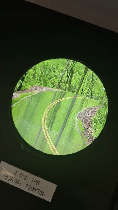 480x800 LCD TFT Panel 4 Inch Round TFT LCD Display With IPS Full Viewing Angle