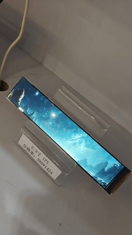 6.9 Zoll LCD TFT-Display 280x1424 Auflösung Hochhelligkeit LCD-Display 350 cd/m2