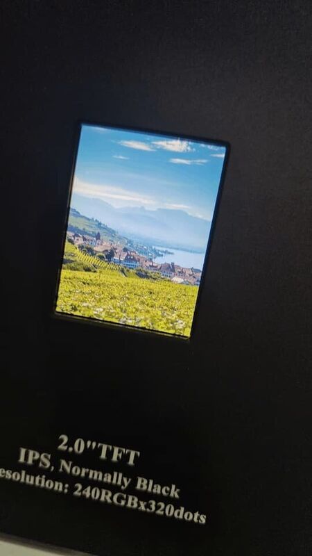 2.0 Inch 240x320 TFT LCD Display Module Normally Black RGB LCD Display For DIY Projects