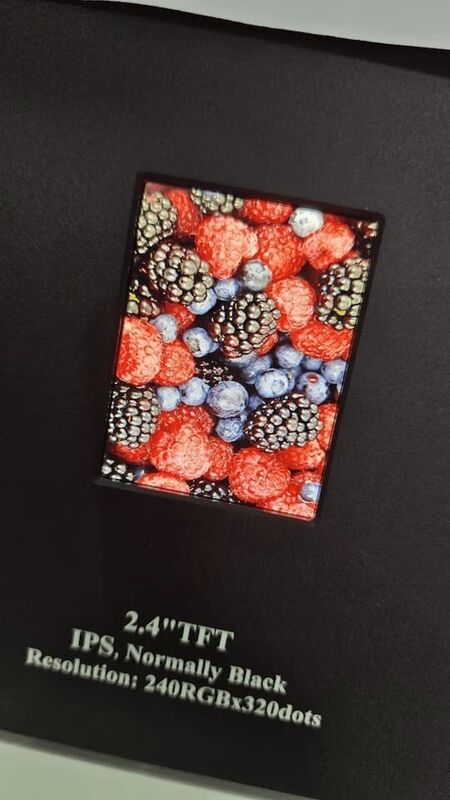 300 cd/m2 TFT LCD Display 240x320 2.4 Inch LCD Module For Industrial And Consumer Applications