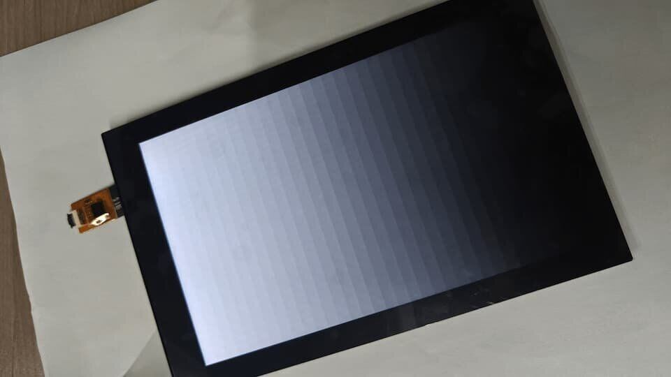 7 Inch Standard LCD TFT Screen D, 1200x3（RGB)x1920  Resolution RGB Interface Laptop TFT LCD Panel, Low Power Consumption General Grade Display Screen
