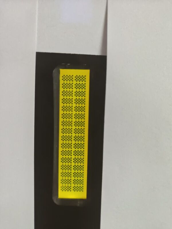5.7 Inch Custom FSTN LCD Display Module for Industrial Printer Applications, yellow