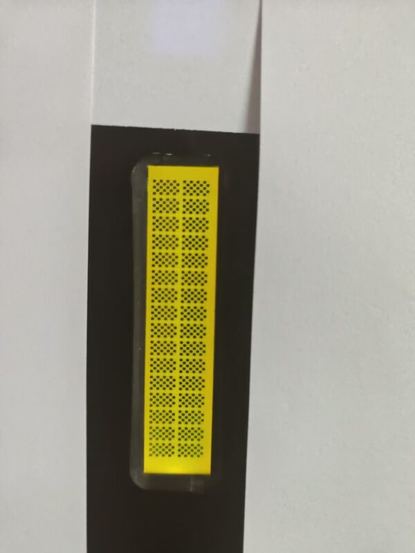 5.7 Inch Custom FSTN LCD Display Module for Industrial Printer Applications, yellow
