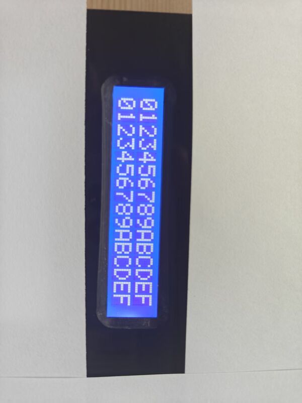 5.7 Inch Custom FSTN LCD Display Module for Industrial Printer Applications blue