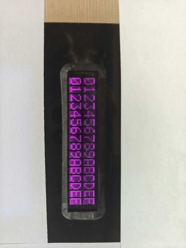 Custom COG LCD Module 5.7 Inch FSTN Display for Industrial Printer Systems Magenta