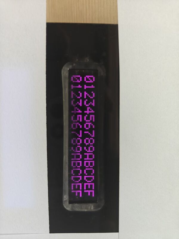 Custom COG LCD Module 5.7 Inch FSTN Display for Industrial Printer Systems magenta 