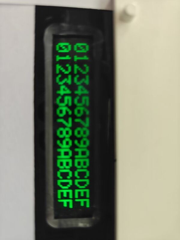 5.7 Inch Custom FSTN LCD Display Module for Industrial Printer Applications green